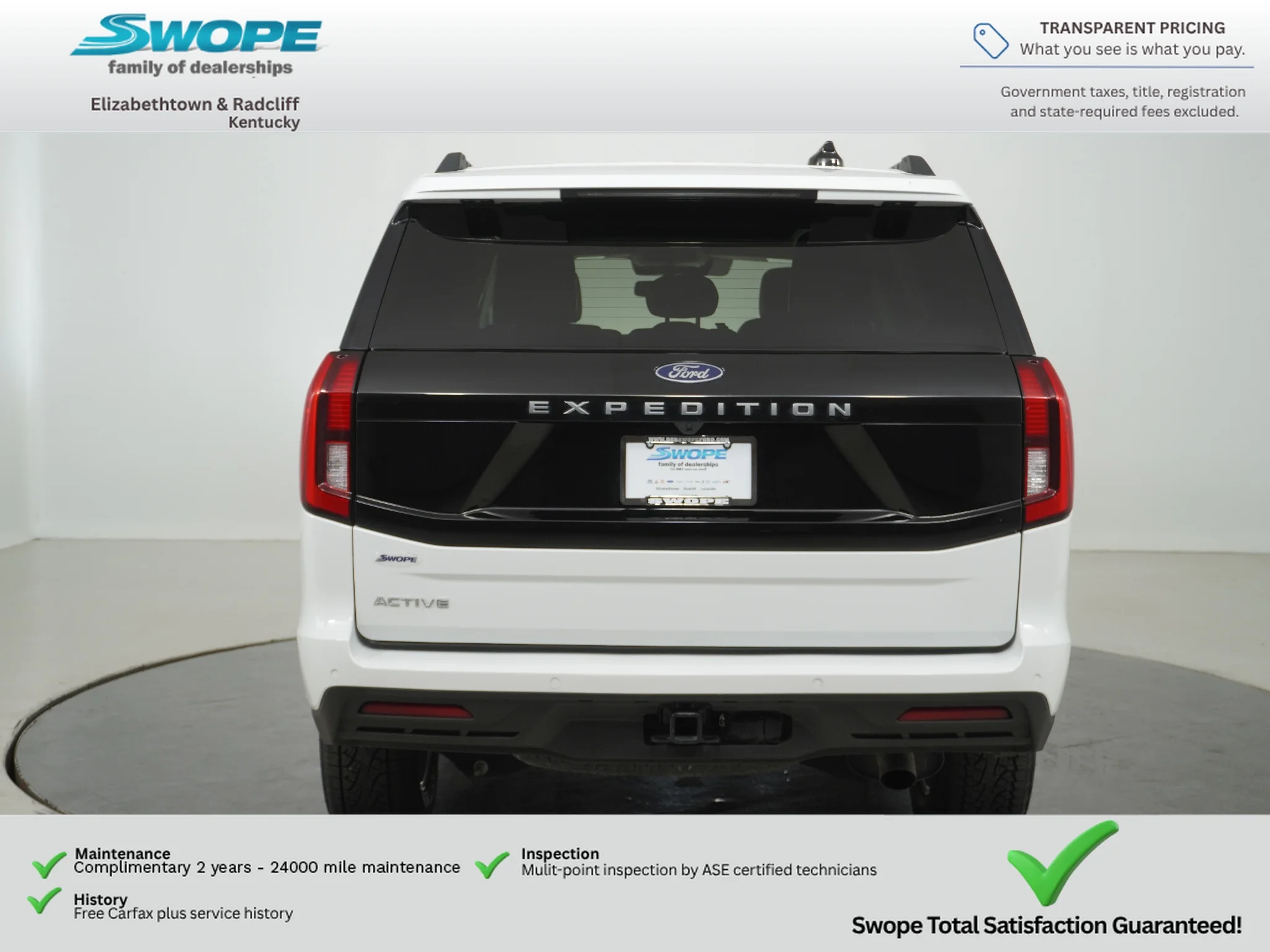 Used 2025 OXFORD WHITE Ford Active image 4