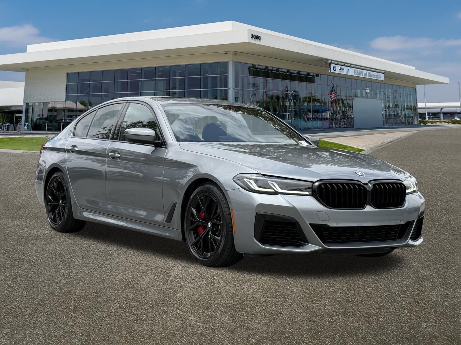 Certified Used 2023 Skyscraper Grey Metallic BMW M550i xDrive image 2