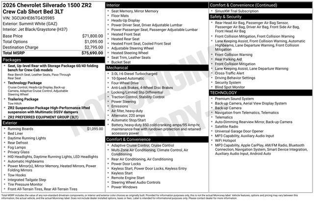 2026 Chevrolet Silverado 1500 ZR2 - Photo 3