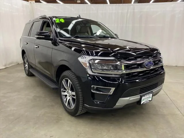 Used 2024 Agate Black Metallic Ford Limited image 8