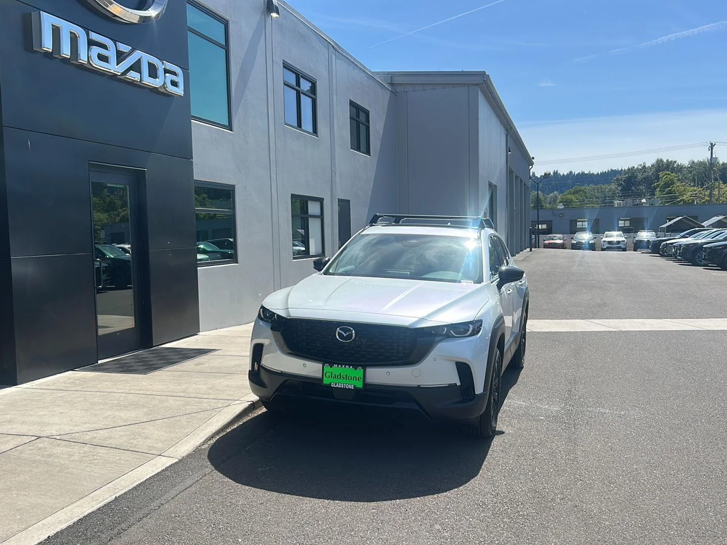 New 2026 Wind Chill Pearl Mazda Premium AWD image 3
