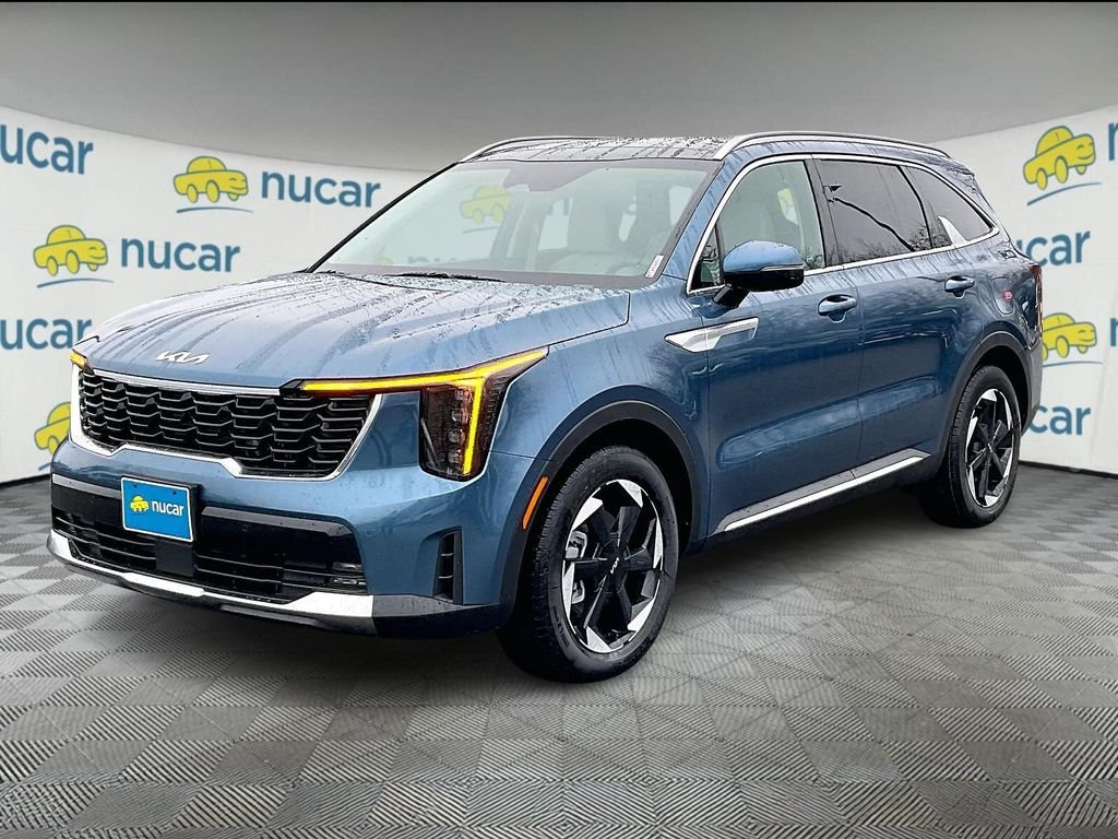 New 2026 Mineral Blue Kia EX image 3