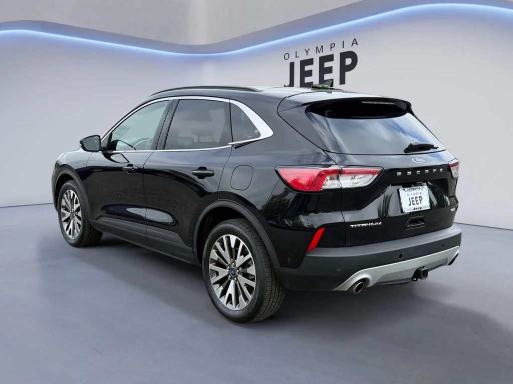 Used 2020 Black Ford Titanium image 3