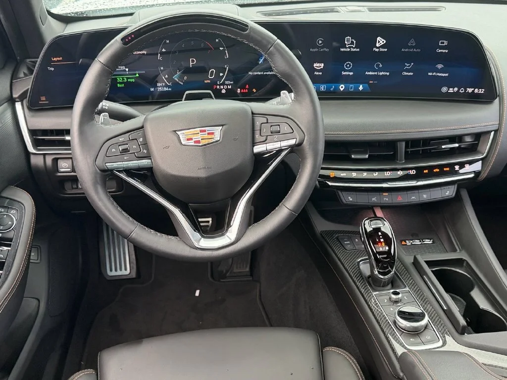 Used 2025 Summit White Cadillac Sport image 13
