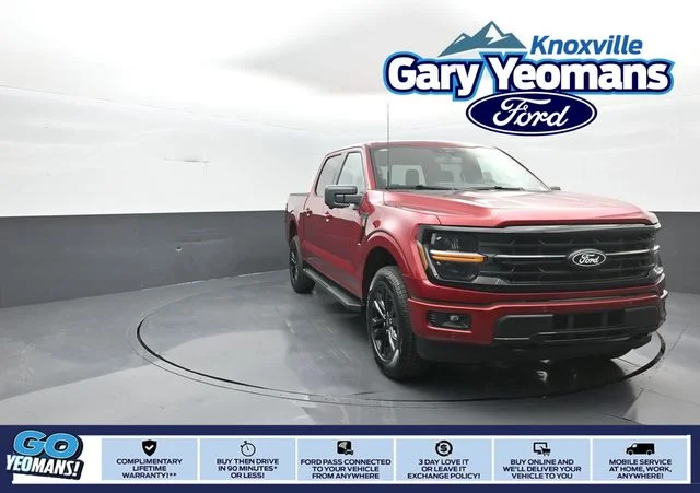 New 2026 Red Ford XLT image 1