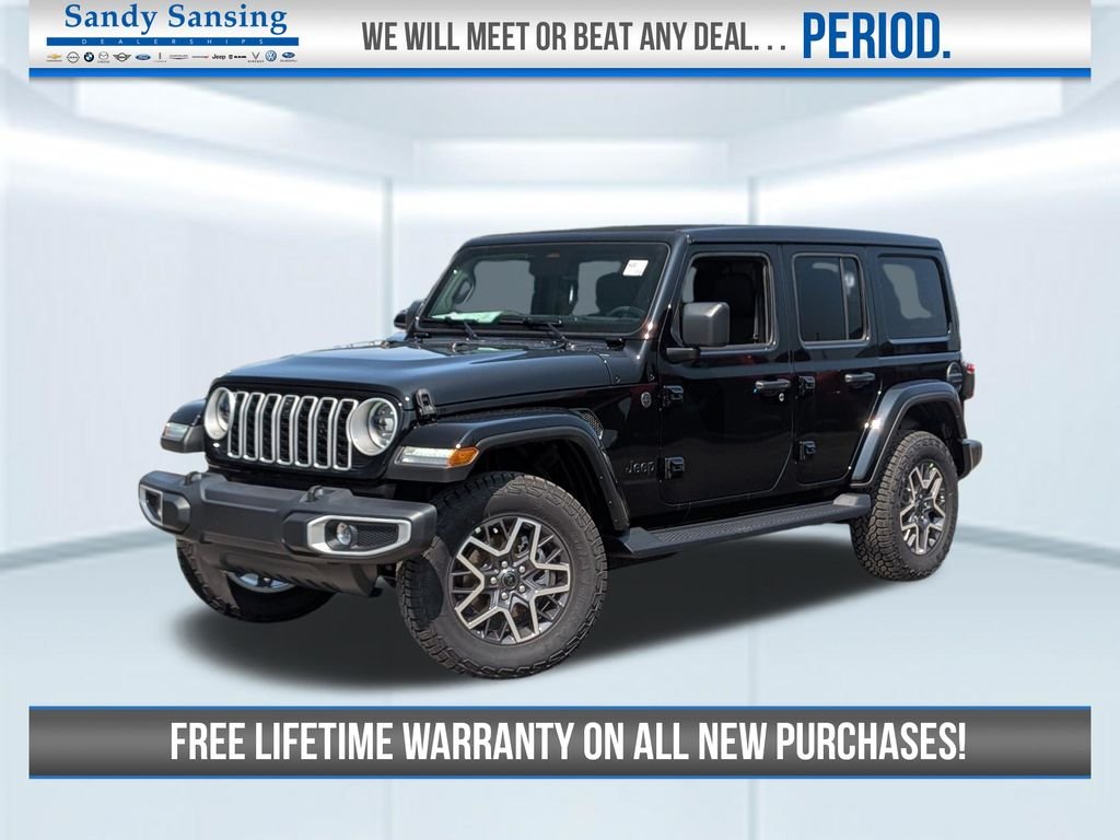 New 2026 Black Clear-Coat Exterior Paint Jeep Sahara image 1
