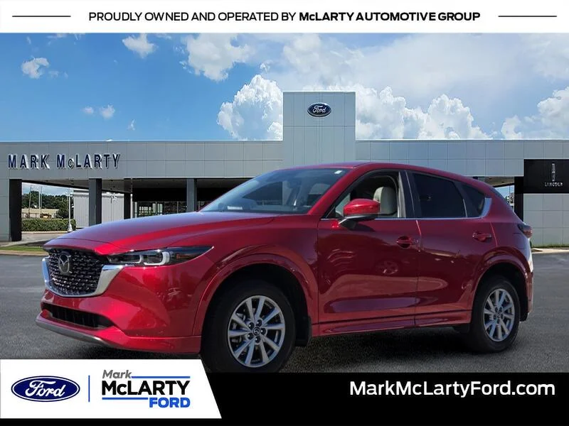 Used 2025 Red Crystal MAZDA 2.5 S PREFERRED PACKAGE AWD image 1