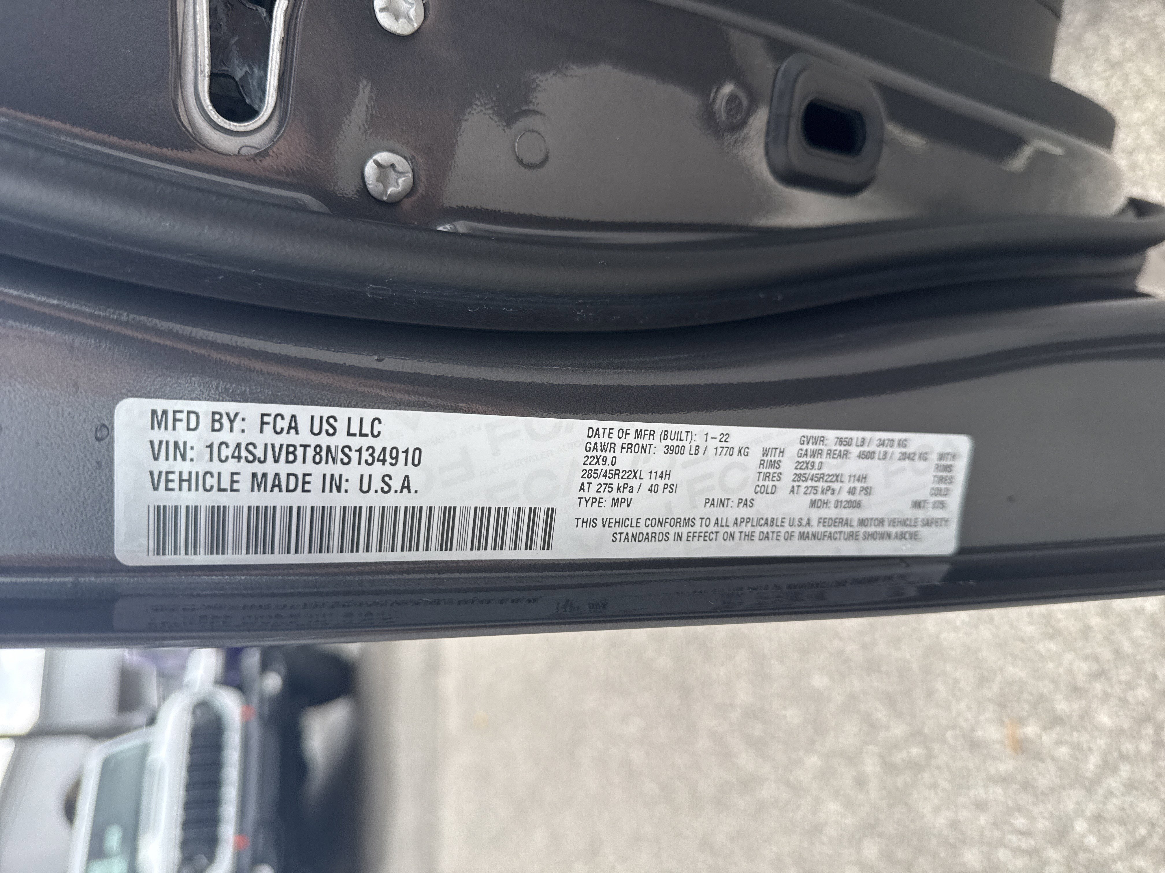 Used 2022 Baltic Gray Metallic Clearcoat Jeep Series II image 35