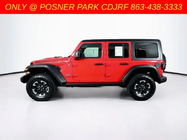 Used 2025 Red Jeep Rubicon image 4