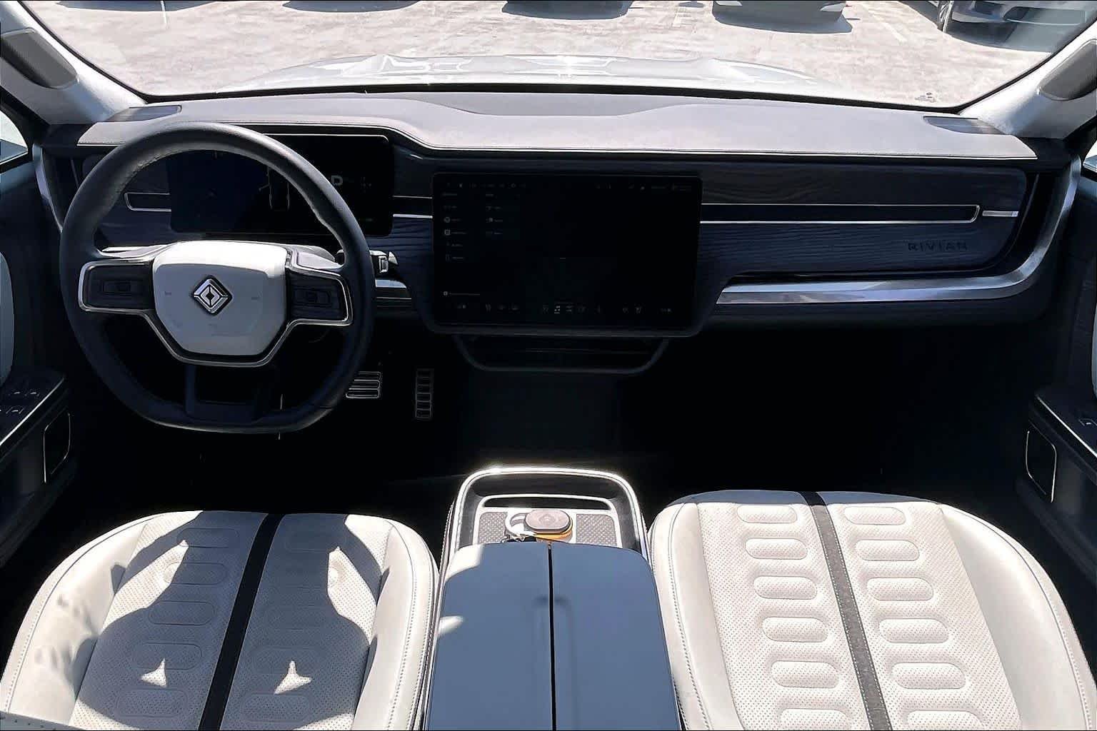 Used 2024 Glacier White Rivian Adventure image 14