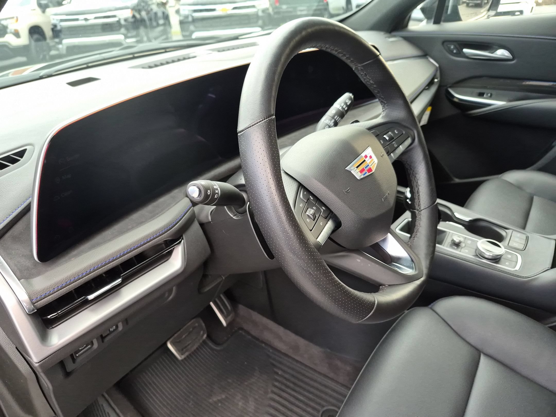 Used 2025 Stellar Black Metallic Cadillac FWD Sport image 16