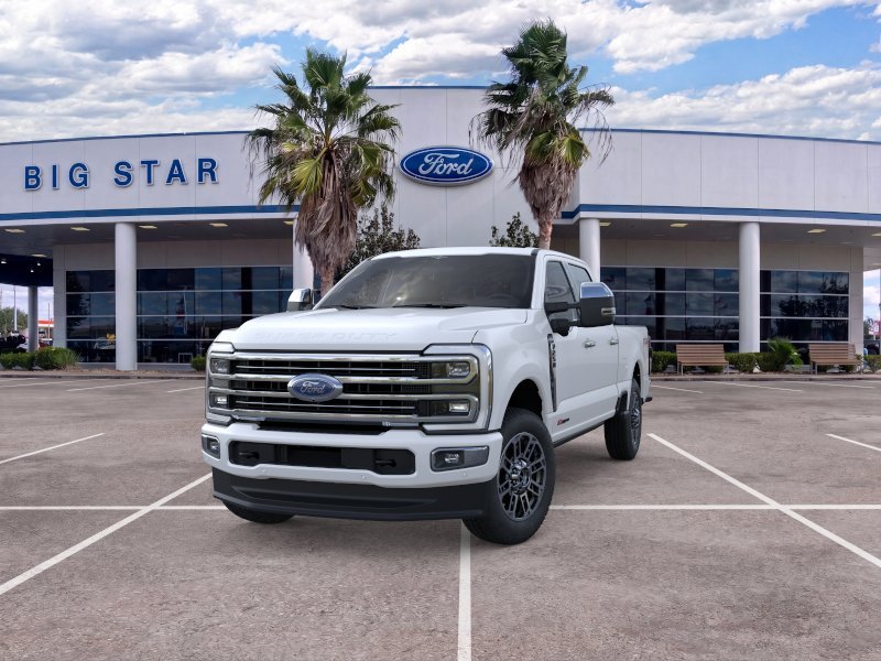 New 2026 Star White Metallic Tri-Coat Ford F-250® Platinum® image 2