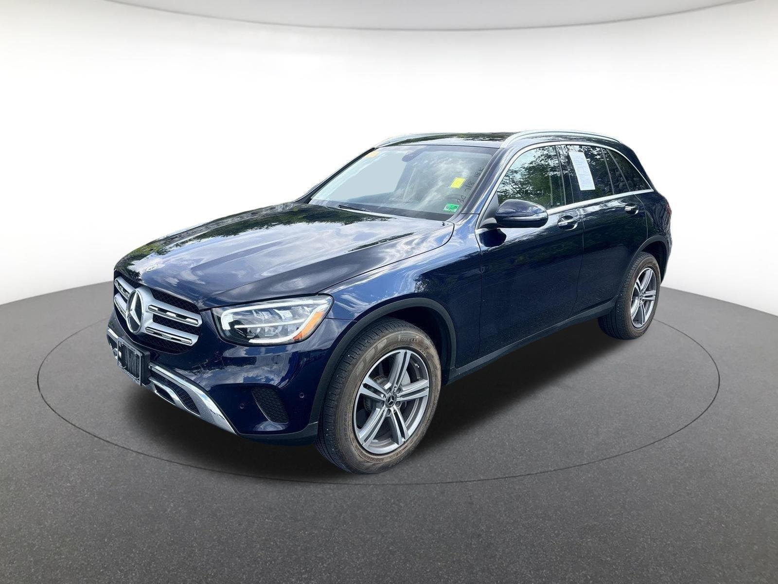 Used 2021 Lunar Blue Metallic Mercedes-Benz GLC 300 image 3