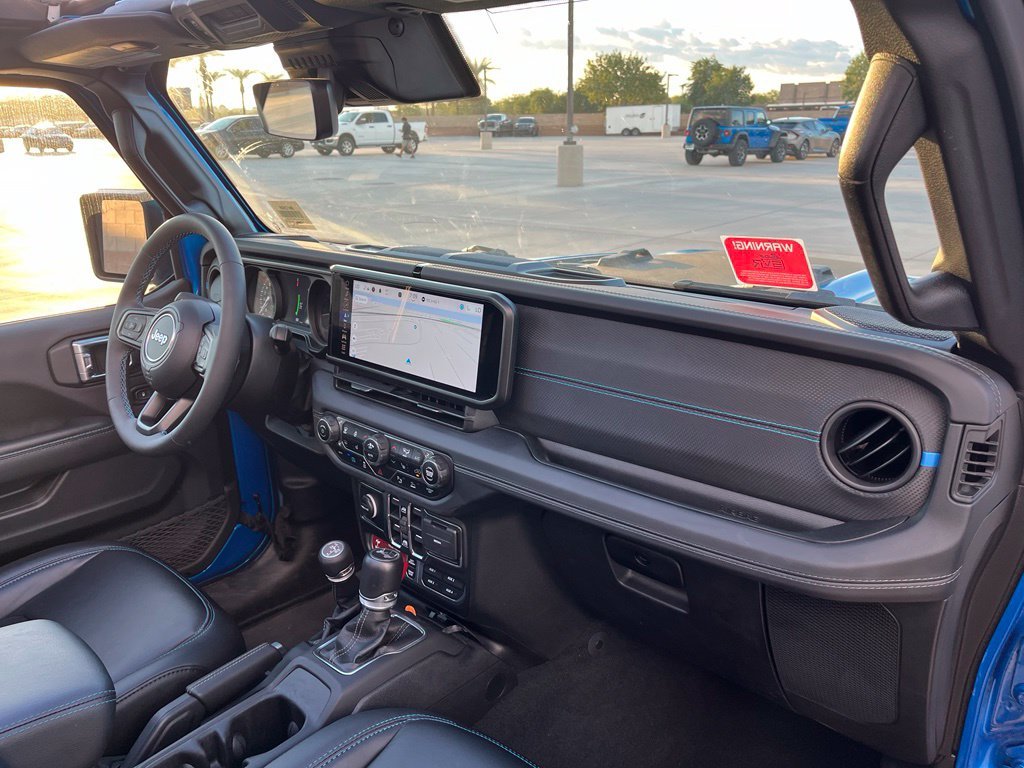 Used 2024 Blue Jeep Rubicon 4xe image 15
