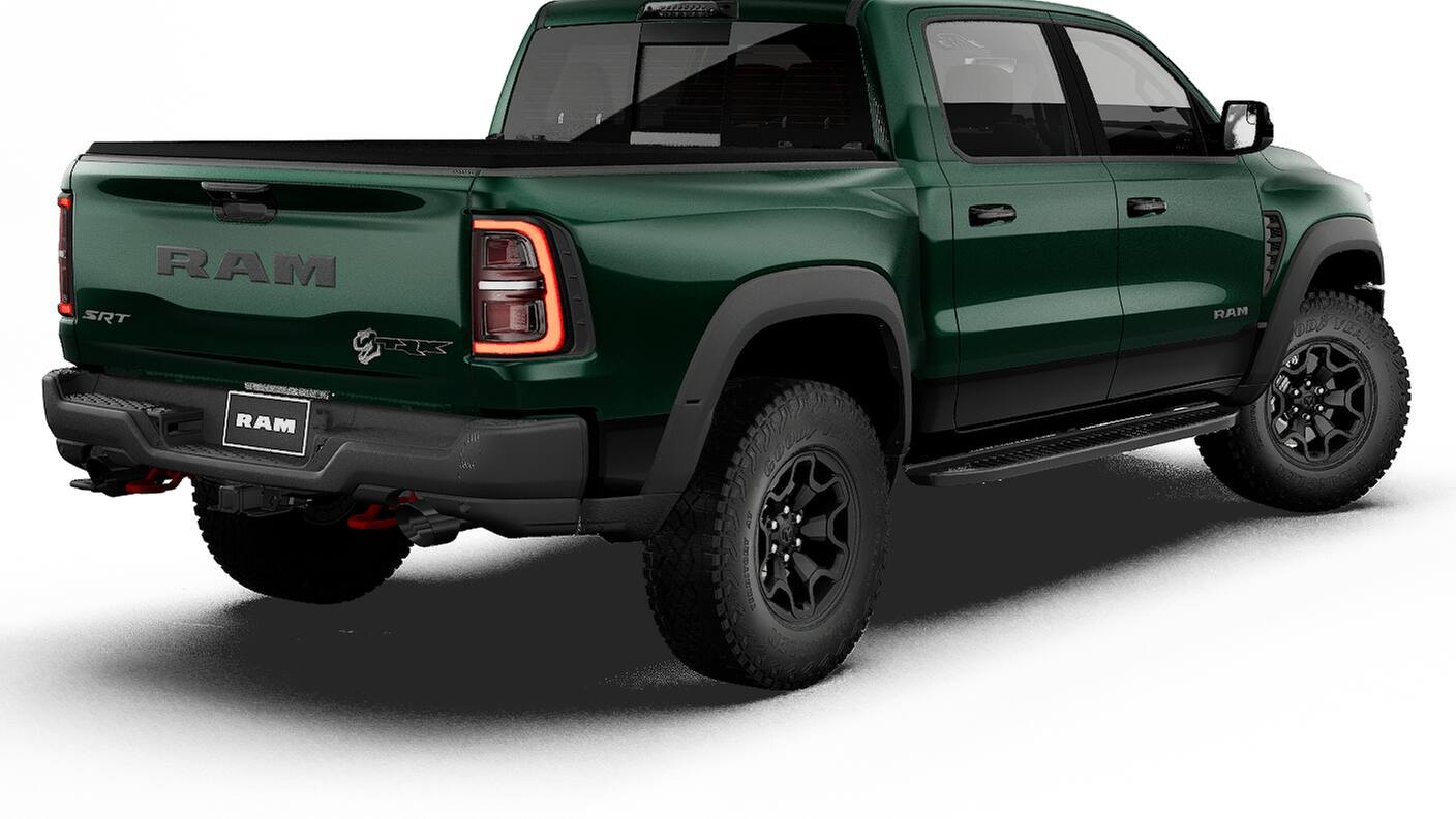 New 2027 Serrano-Green Metallic Exterior Paint RAM RHO image 2