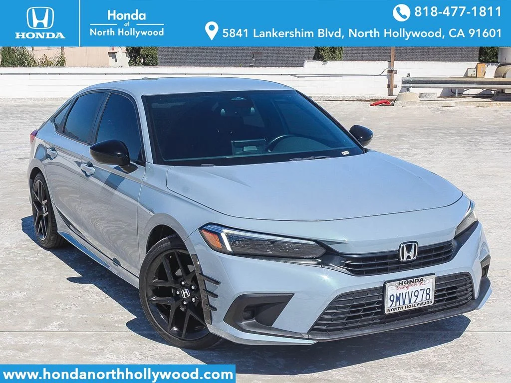 Certified Used 2024 Sonic Gray Pearl Honda Sport image 1