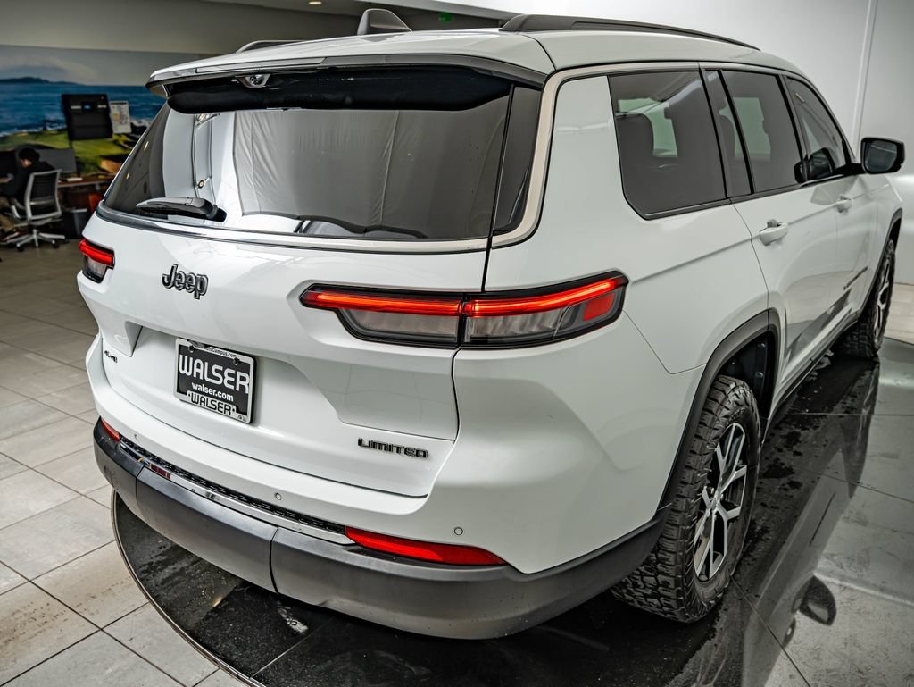 Used 2024 Bright White Clearcoat Jeep Limited image 16