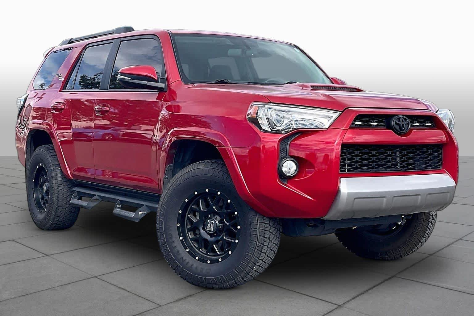 Used 2019 Barcelona Red Metallic Toyota TRD Off Road Premium image 3