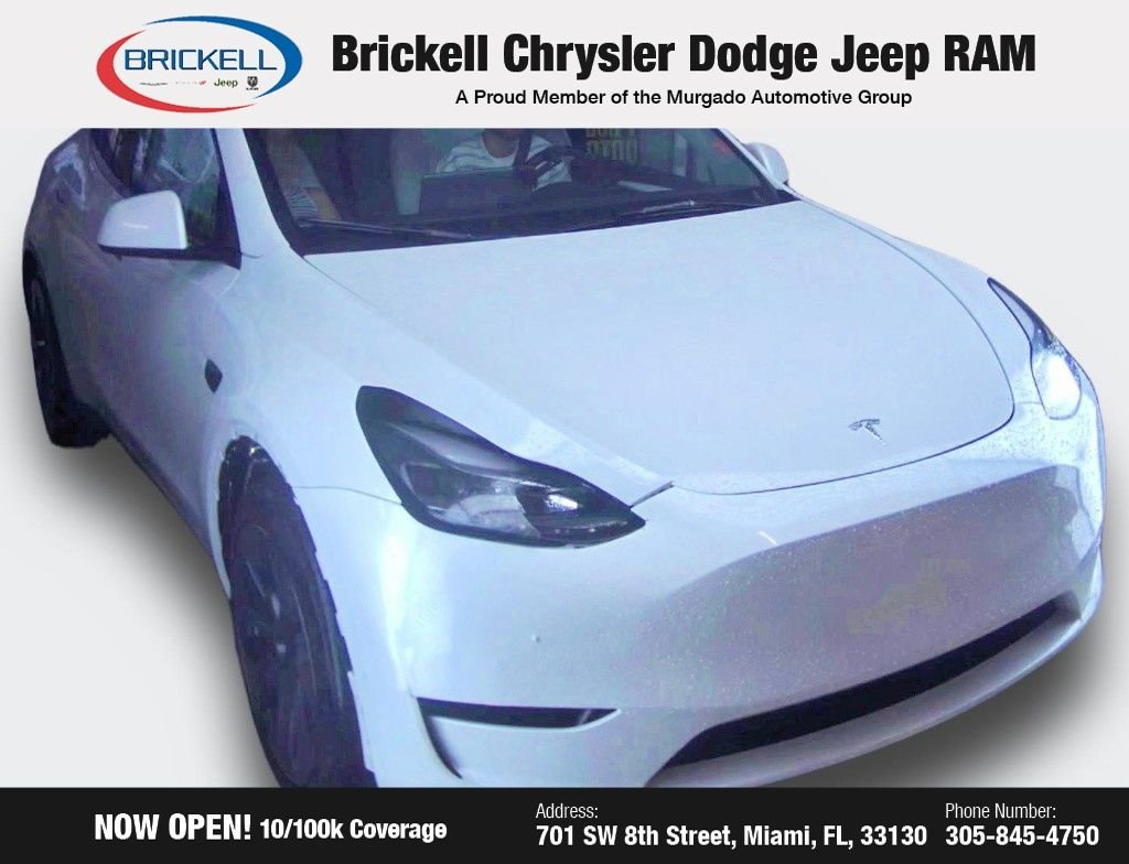 Used 2024 Tesla Model Y Long Range with VIN 7SAYGDED3RF155645 for sale in Barrington, IL