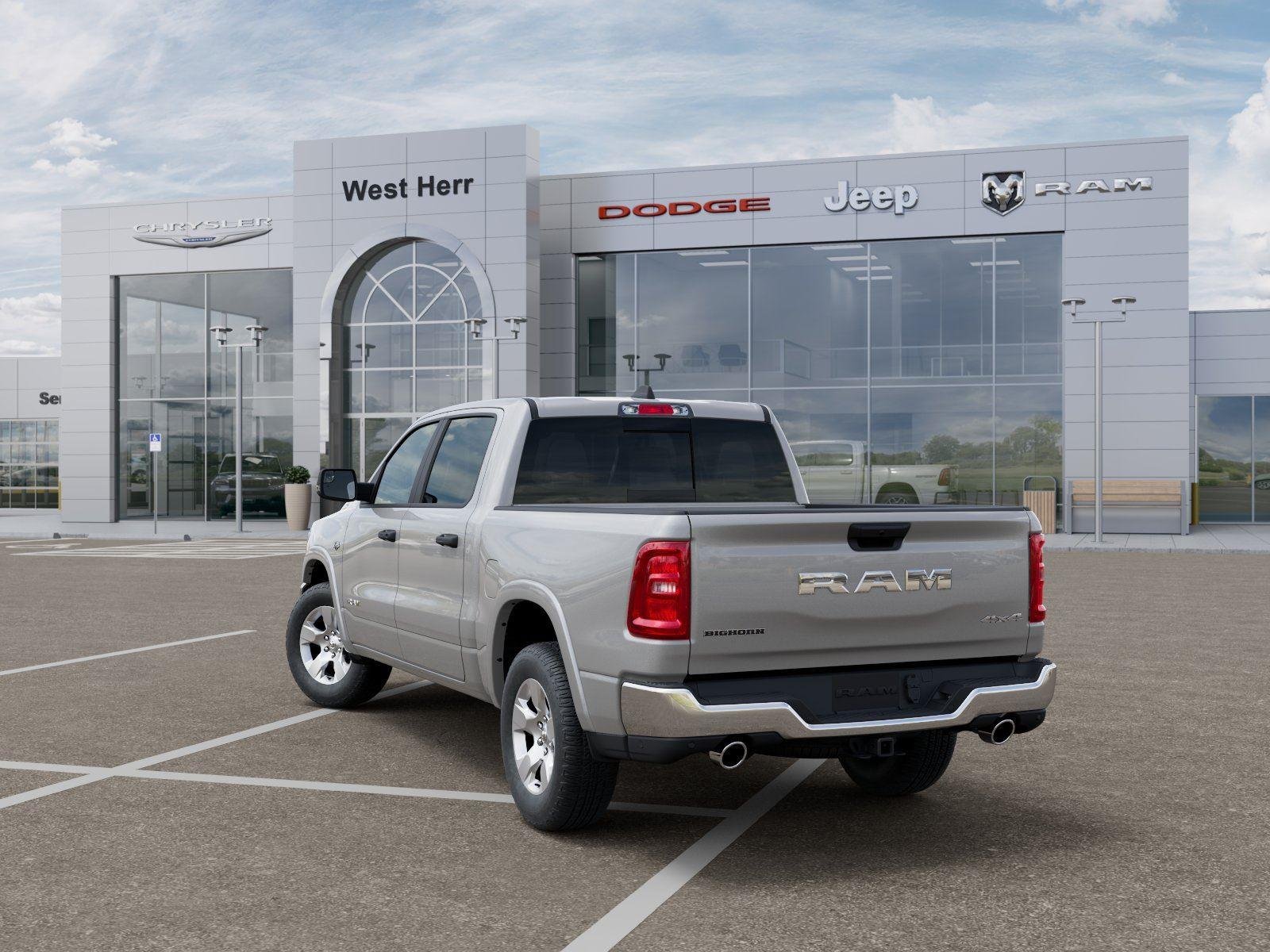 New 2026 Silver Zynith RAM RAM 1500 BIG HORN CREW CAB 4X4 image 3