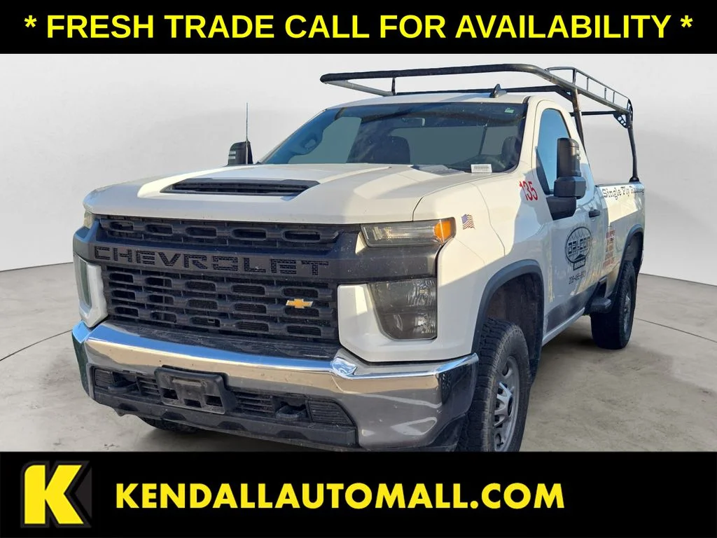 Used 2020 White Chevrolet Work Truck image 1