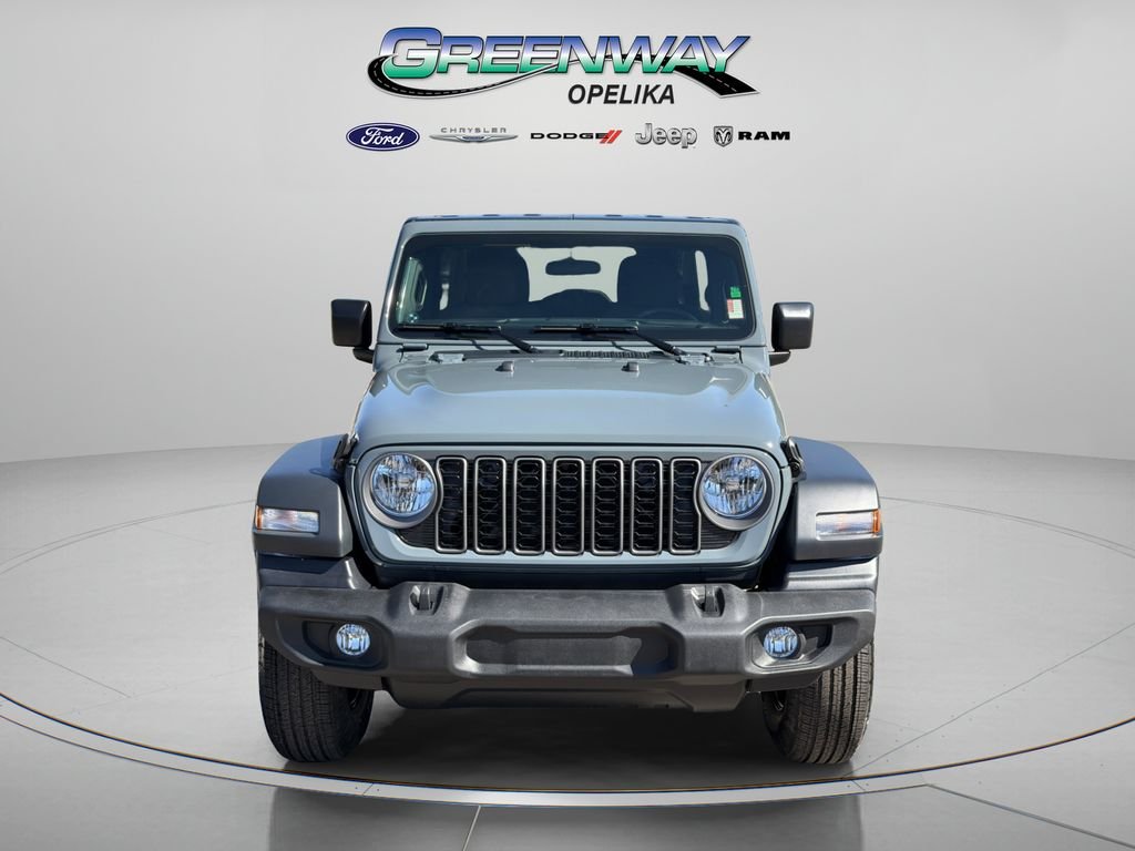 New 2026 Gray Jeep Sport image 2
