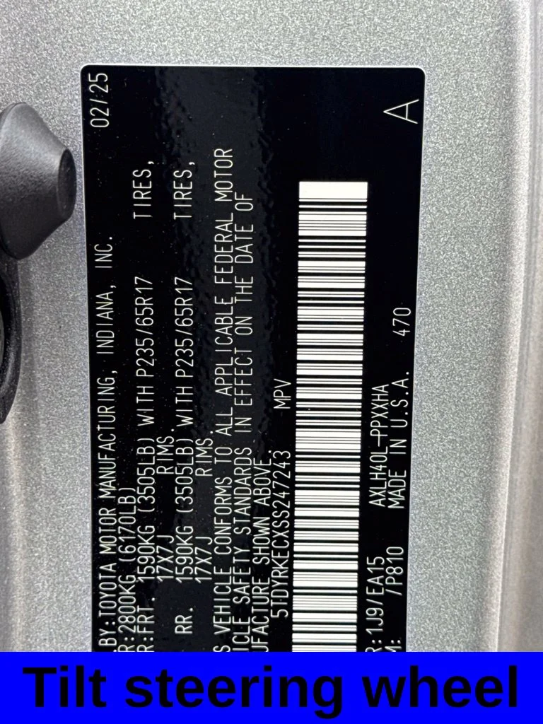 Used 2025 Celestial Silver Metallic Toyota XLE image 15