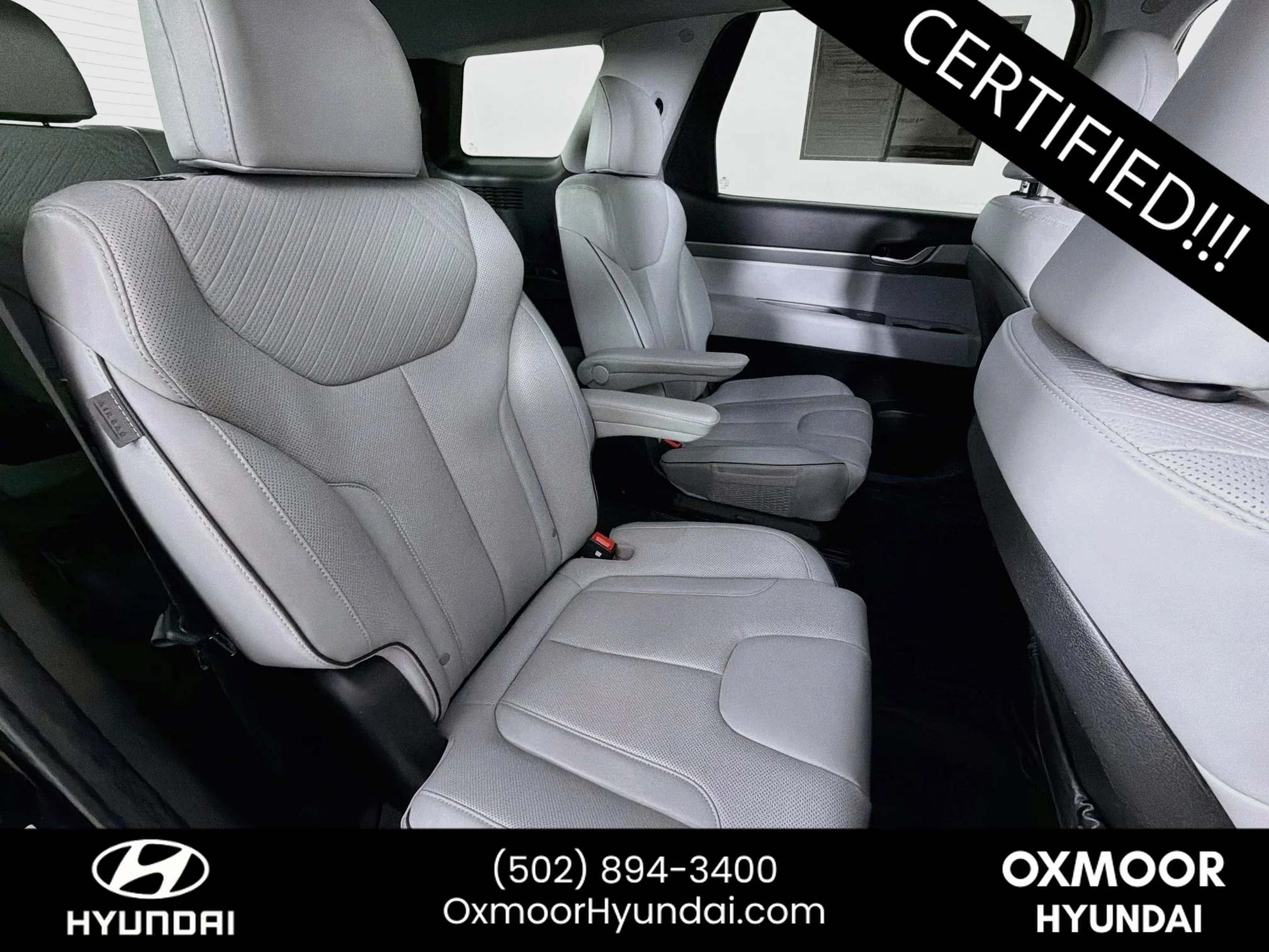 Used 2024 Abyss Black Pearl Hyundai SEL 7P image 28