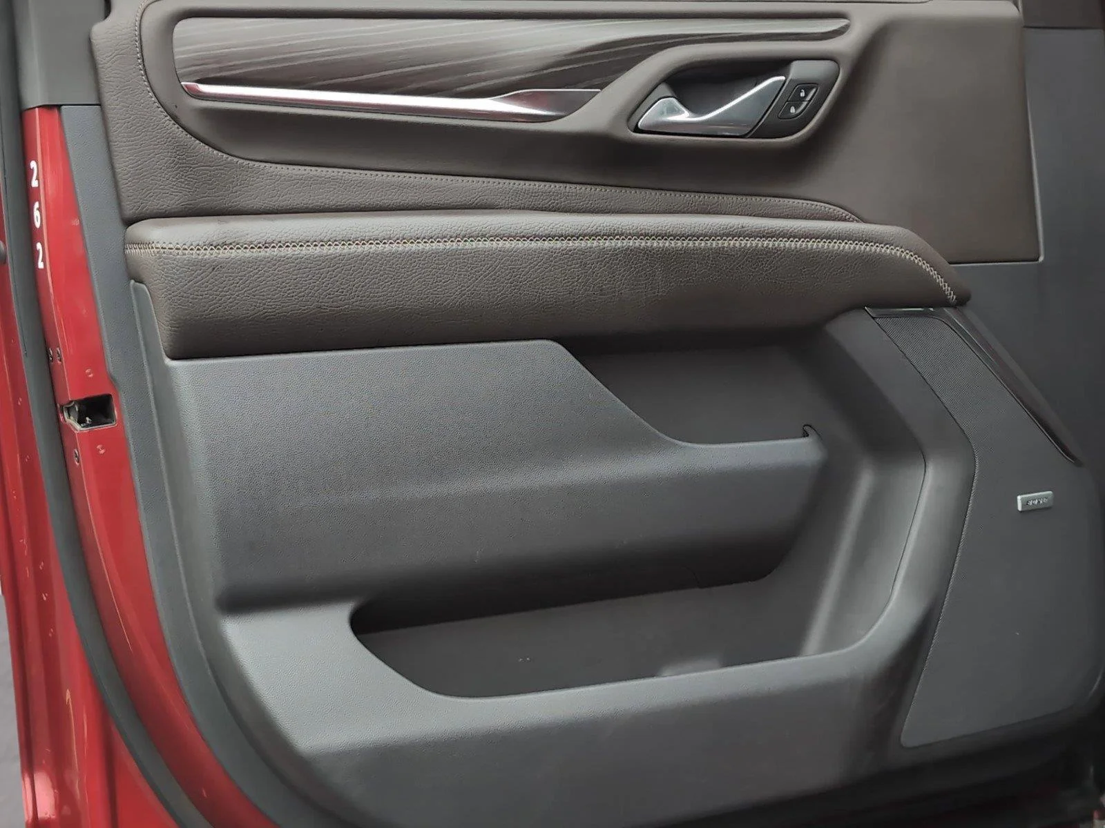 Used 2024 Volcanic Red Tintcoat GMC Denali image 15