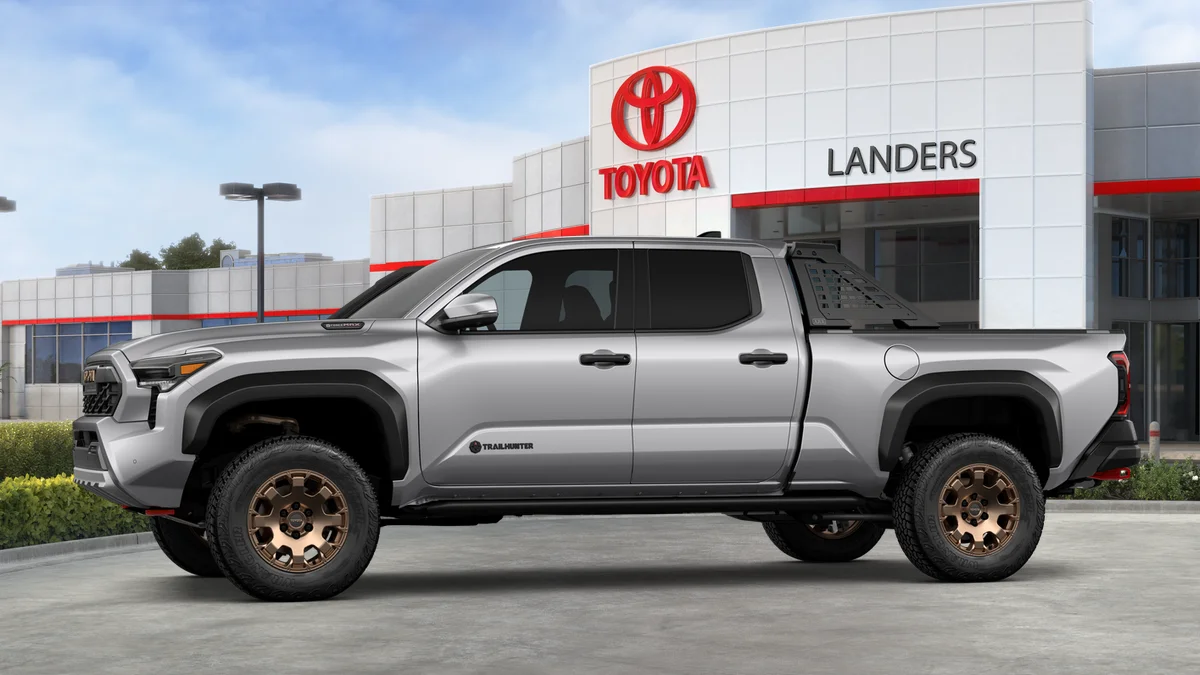 New 2026 Celestial Silver Metallic Toyota Trailhunter Hybrid image 25