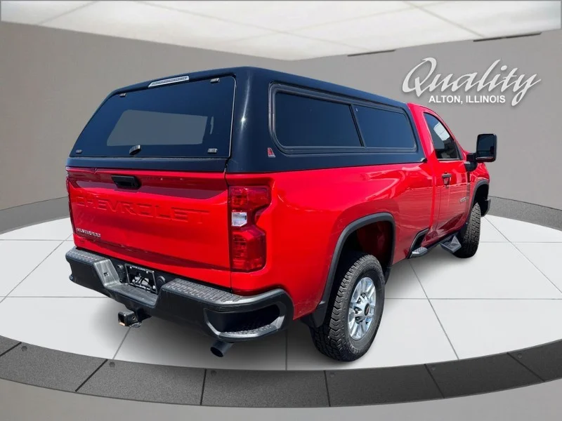 Used 2024 Red Hot Chevrolet Work Truck image 5