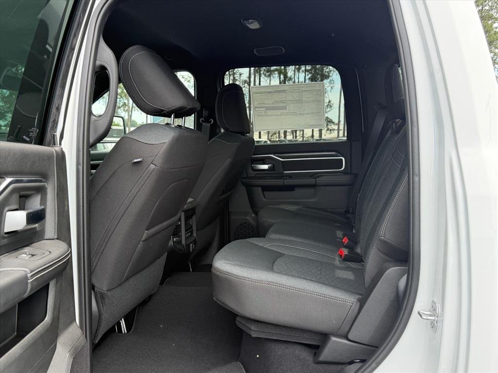 New 2026 Bright White Clear-Coat Exterior Paint RAM Big Horn Crew Cab 4x4 6