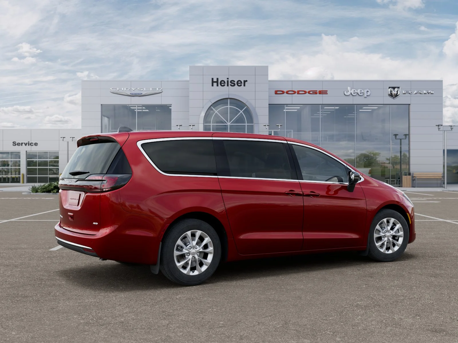New 2027 Red Hot Pearl-Coat Exterior Paint Chrysler Select image 30