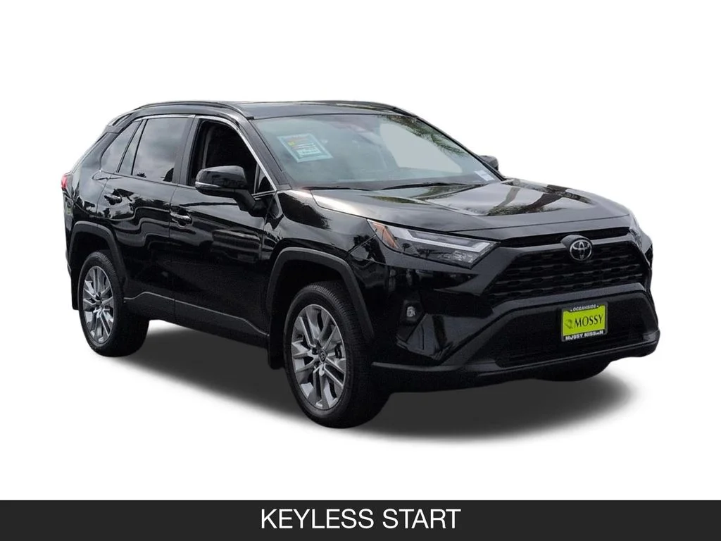 Used 2025 Black Toyota XLE Premium image 2