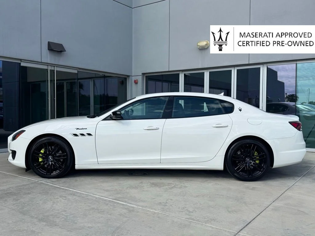 Certified Used 2022 Bianco Maserati Modena image 5
