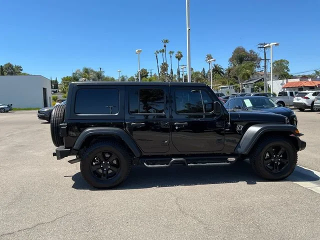Used 2021 Black Clearcoat Jeep Unlimited Sport Altitude image 6