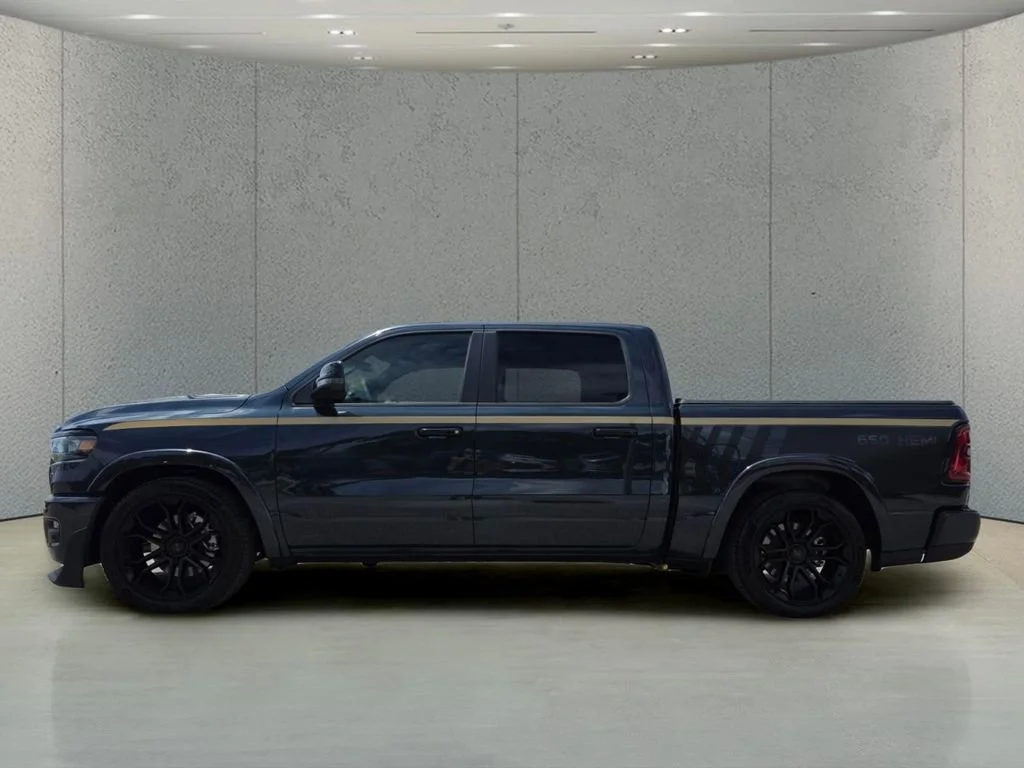 New 2026 Forged Blue Metallic Exterior Paint RAM Big Horn image 8