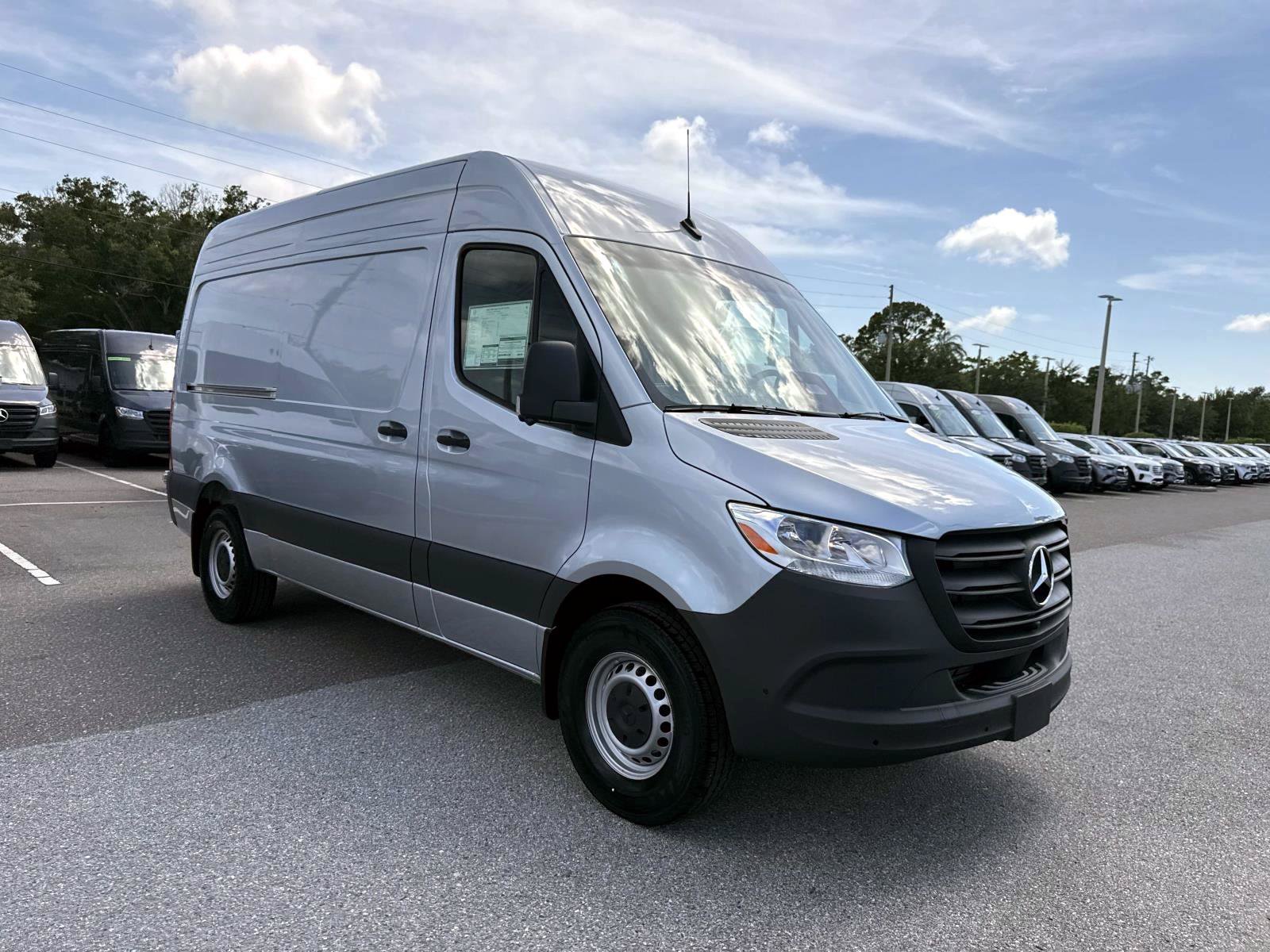 New 2026 Silver Metallic Sprinter Cargo 144 WB image 6