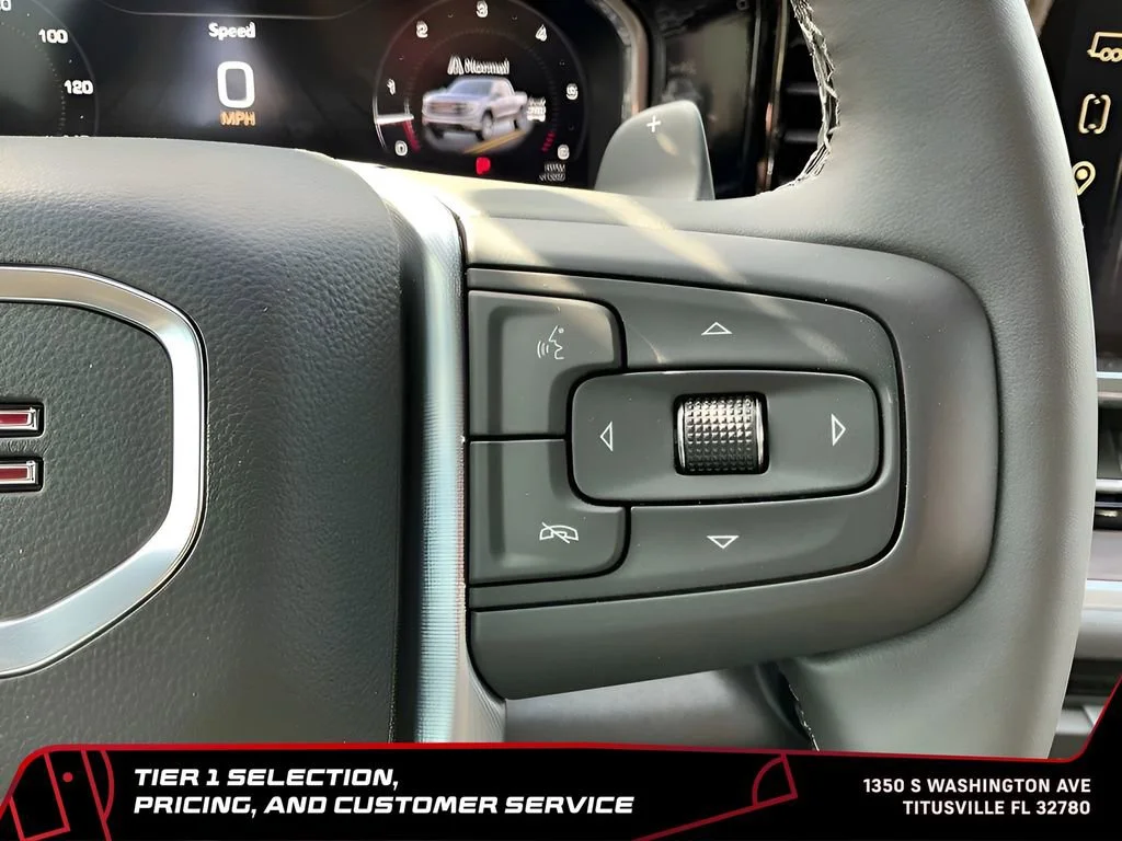 New 2026 Glacier White Tricoat GMC SLT image 47