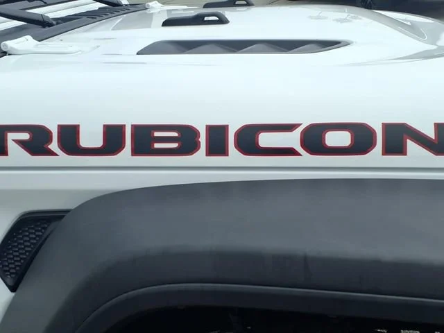Used 2025 White Jeep 4-Door Rubicon 4x4 image 4