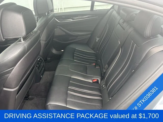 Used 2018 Bluestone Metallic BMW M550i xDrive image 3