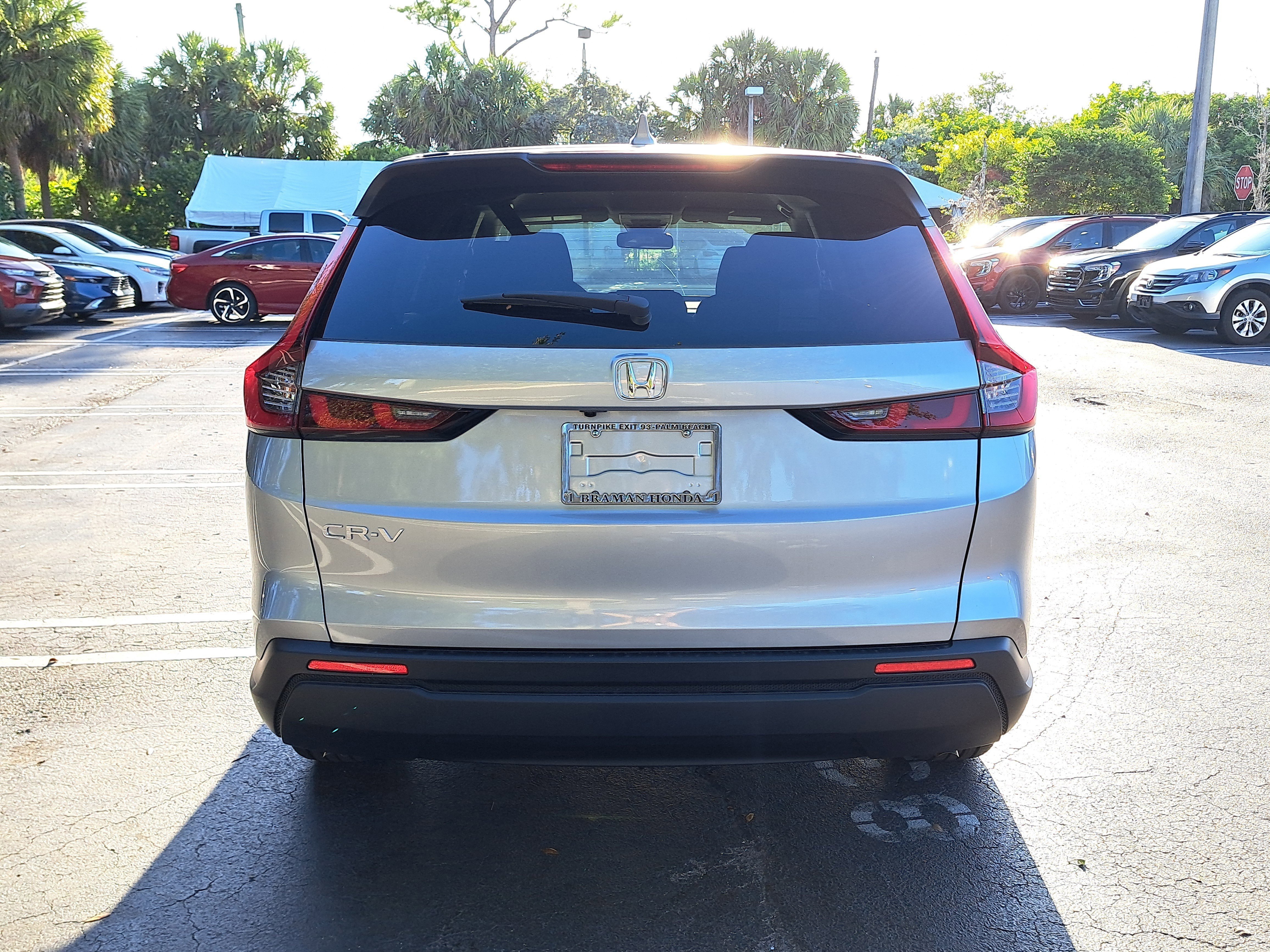New 2026 Solar Silver Metallic Honda LX image 5