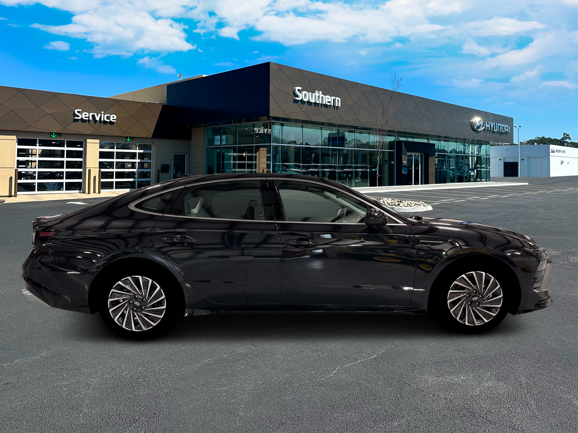 New 2026 Blue Hyundai SEL image 9