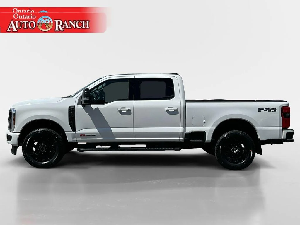 New 2026 Star White Metallic Tri-Coat Ford LARIAT image 2