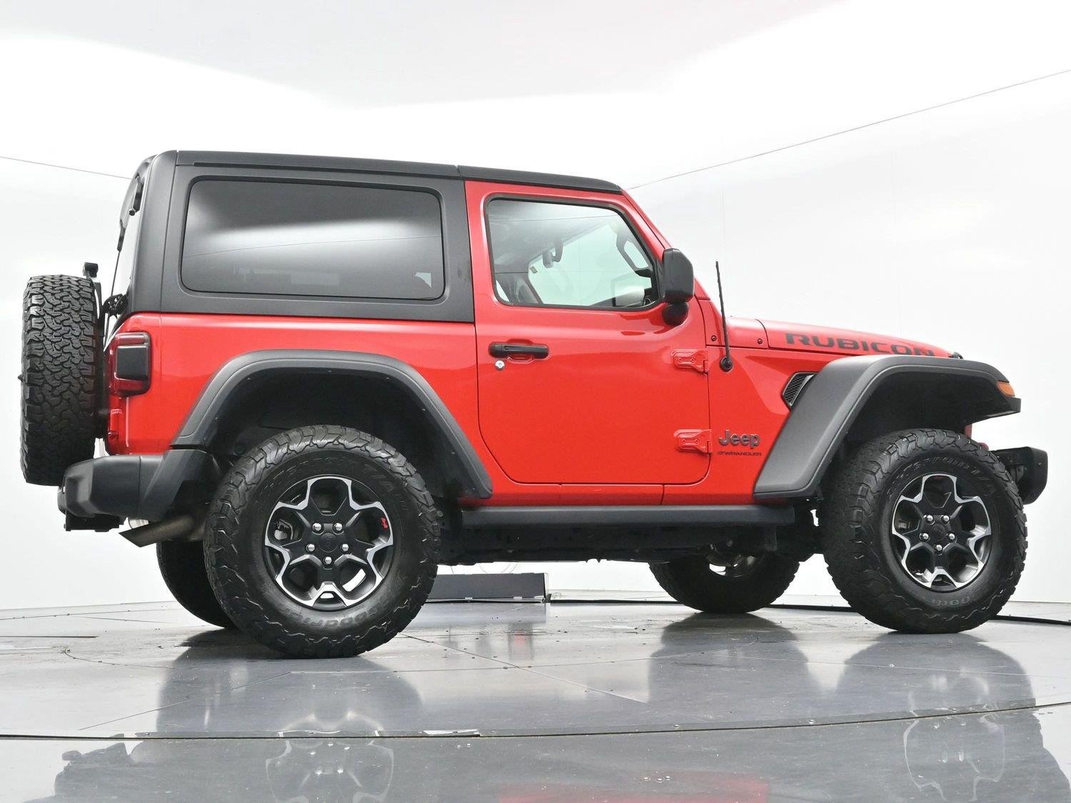 Used 2023 Firecracker Red Clearcoat Jeep Rubicon image 52