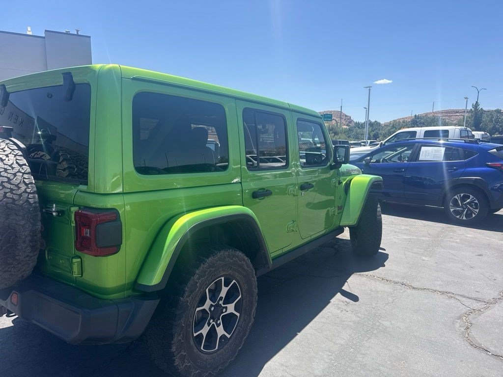 Used 2018 Mojito! Clearcoat Jeep Rubicon image 3