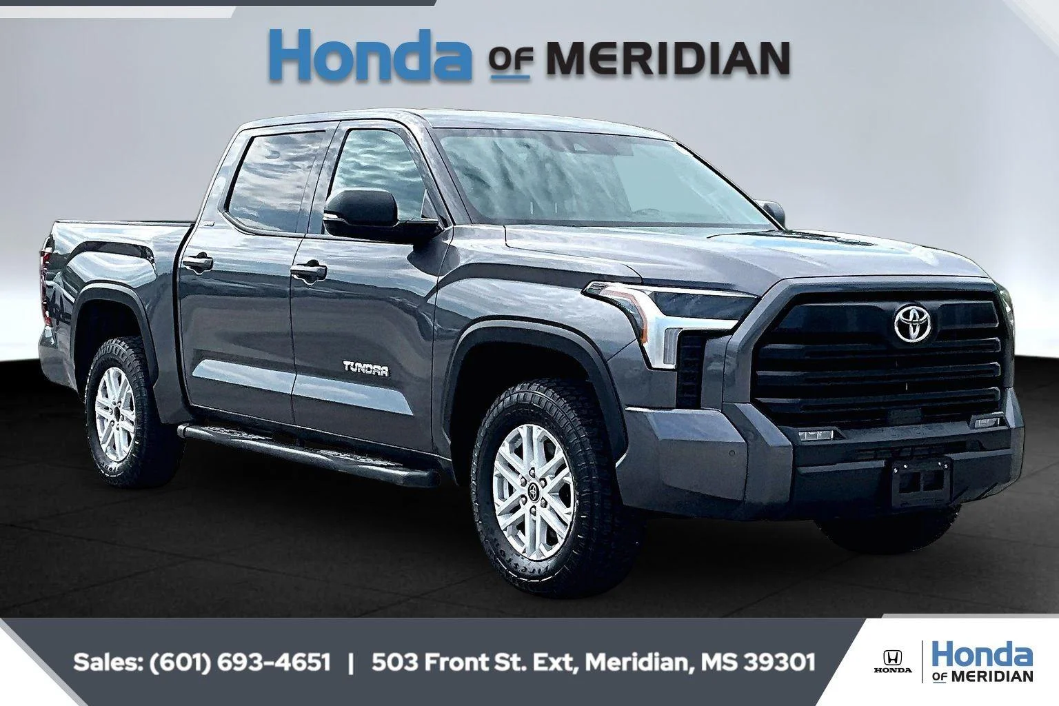 Used 2023 Magnetic Gray Metallic Toyota SR5 image 1