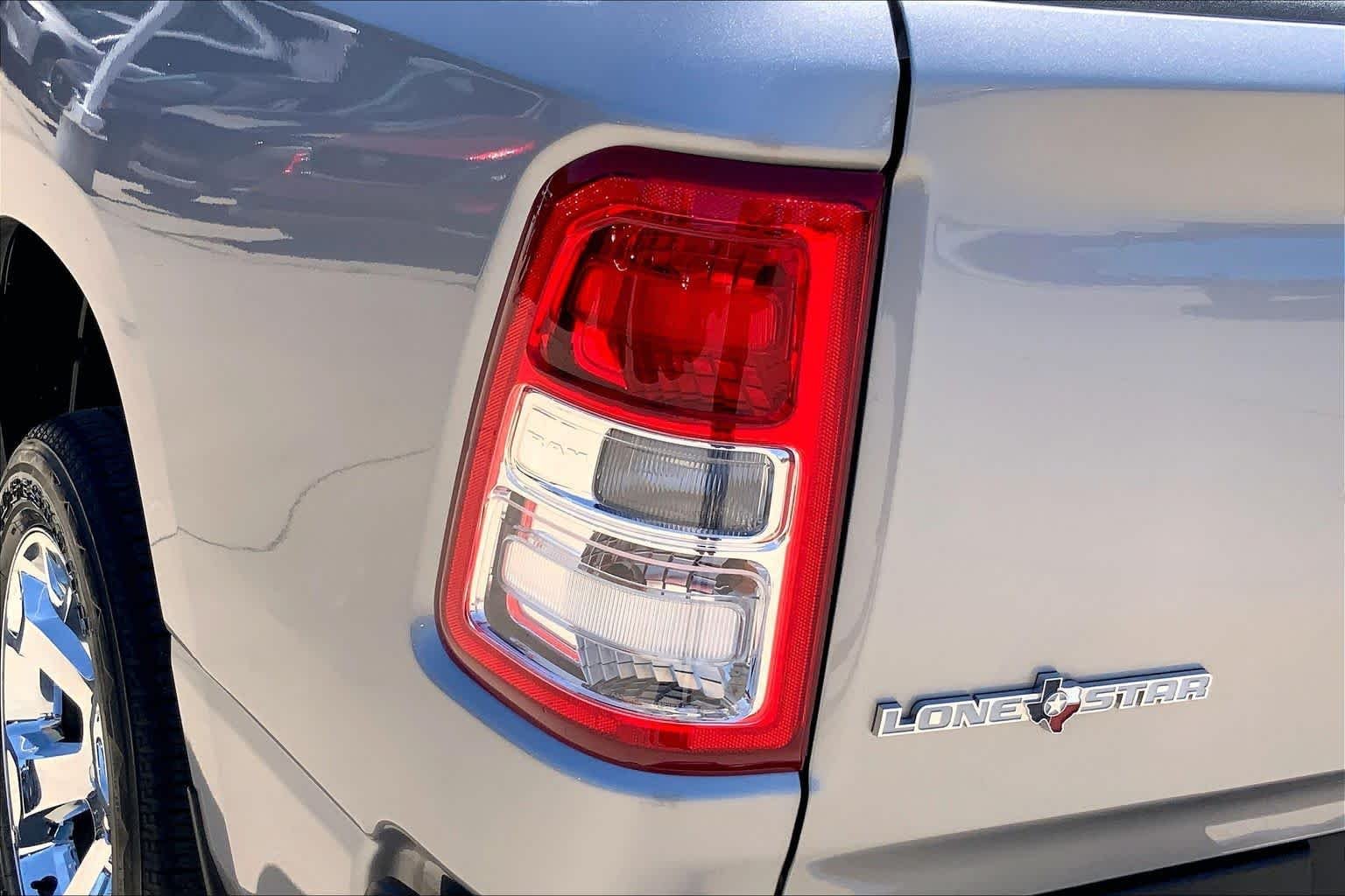 Used 2023 Billet Silver Metallic Clearcoat Ram Lone Star image 28