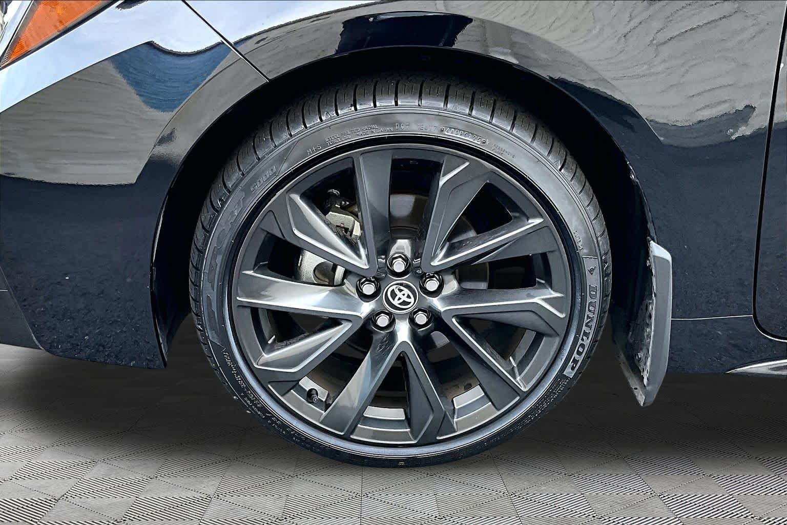 Used 2025 Midnight Black Metallic Toyota SE image 11