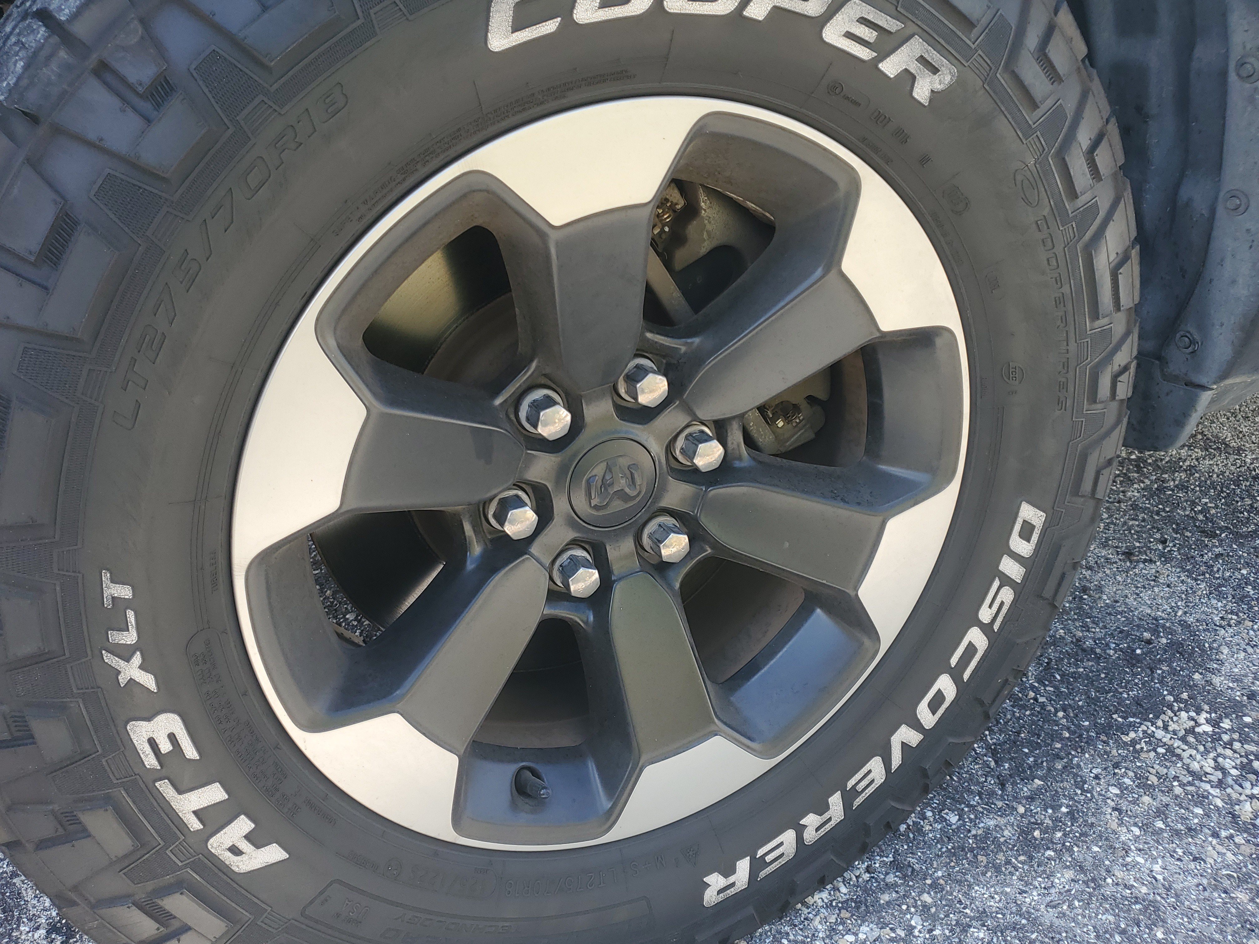 Used 2019 Bright White Clearcoat Ram Rebel image 2